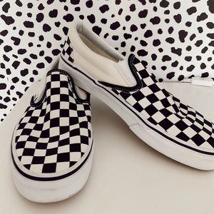 Checkered vans